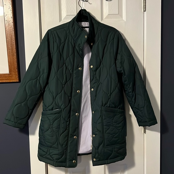 J. Crew mid length puffer jacket - Picture 1 of 3